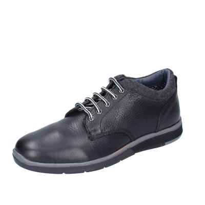 scarpe uomo 4.0 stivaletti nero pelle tessuto BE413