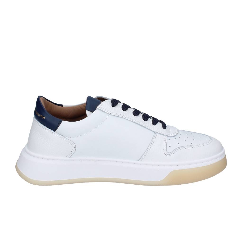 Scarpe Uomo ALEXANDER SMITH Sneakers Bianco Pelle EX535