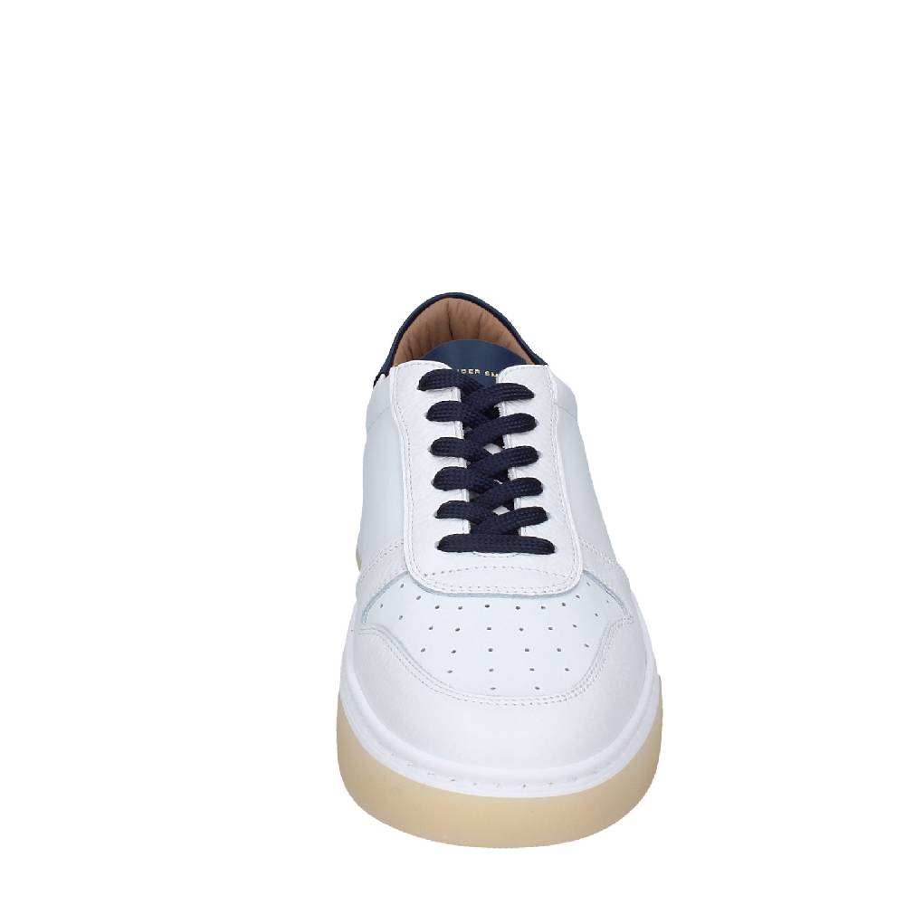 Scarpe Uomo ALEXANDER SMITH Sneakers Bianco Pelle EX535