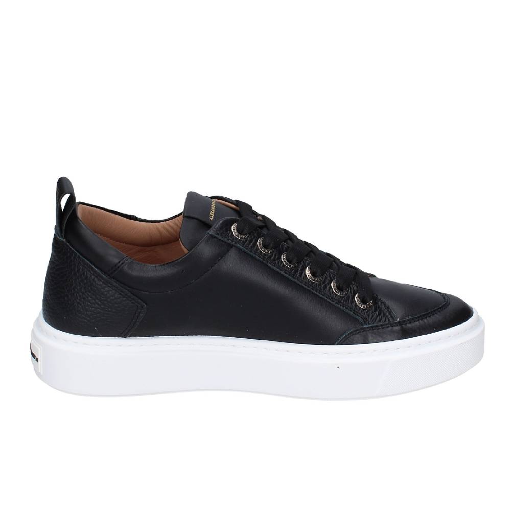 Scarpe Uomo ALEXANDER SMITH Sneakers Nero Pelle EX528