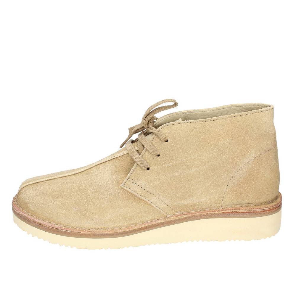 Scarpe Uomo ASTORFLEX Stivaletti Beige Camoscio EY809