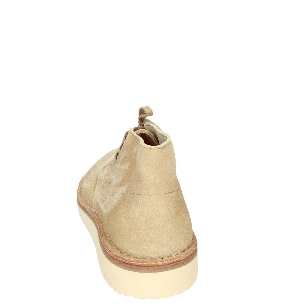 Scarpe Uomo ASTORFLEX Stivaletti Beige Camoscio EY809