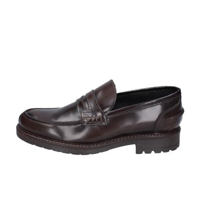 Scarpe Uomo BRUNO VERRI Mocassini Marrone Pelle BC295