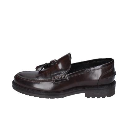 Scarpe Uomo BRUNO VERRI Mocassini Marrone Pelle BC297