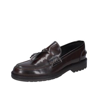 scarpe uomo BRUNO VERRI mocassini marrone pelle BC297