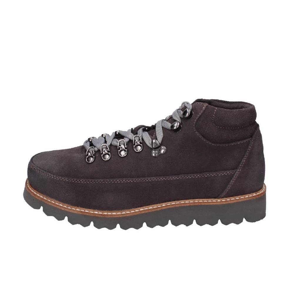 Scarpe Uomo CAFè NOIR Stivaletti Grigio Camoscio EZ382