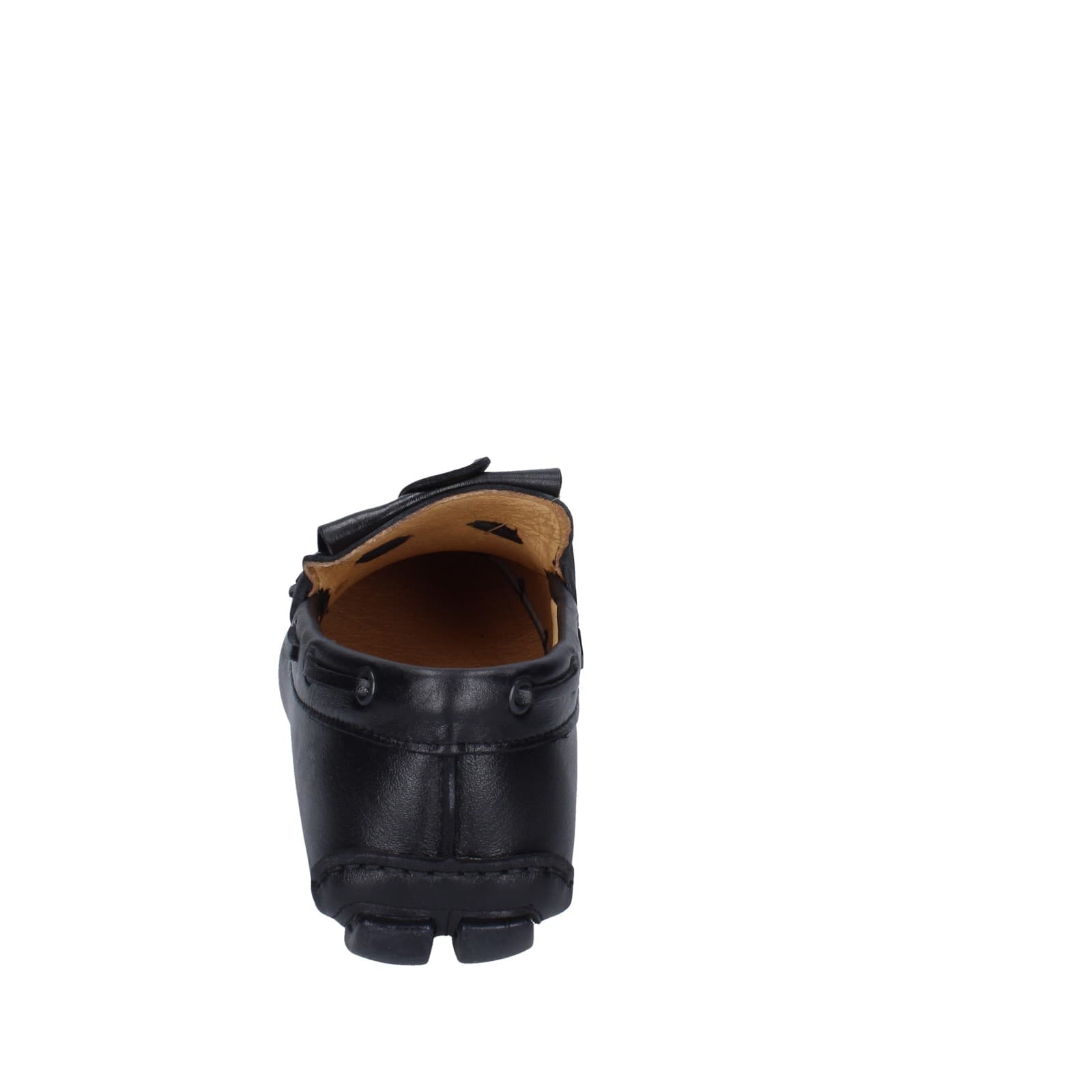 Scarpe Uomo CAMPANILE Mocassini Nero Pelle BC956