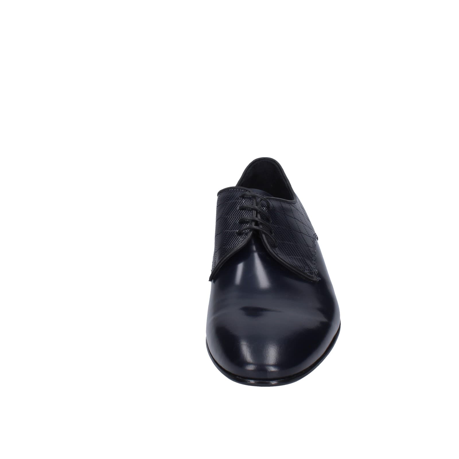 Scarpe Uomo EVEET Classiche Blu Pelle EZ227