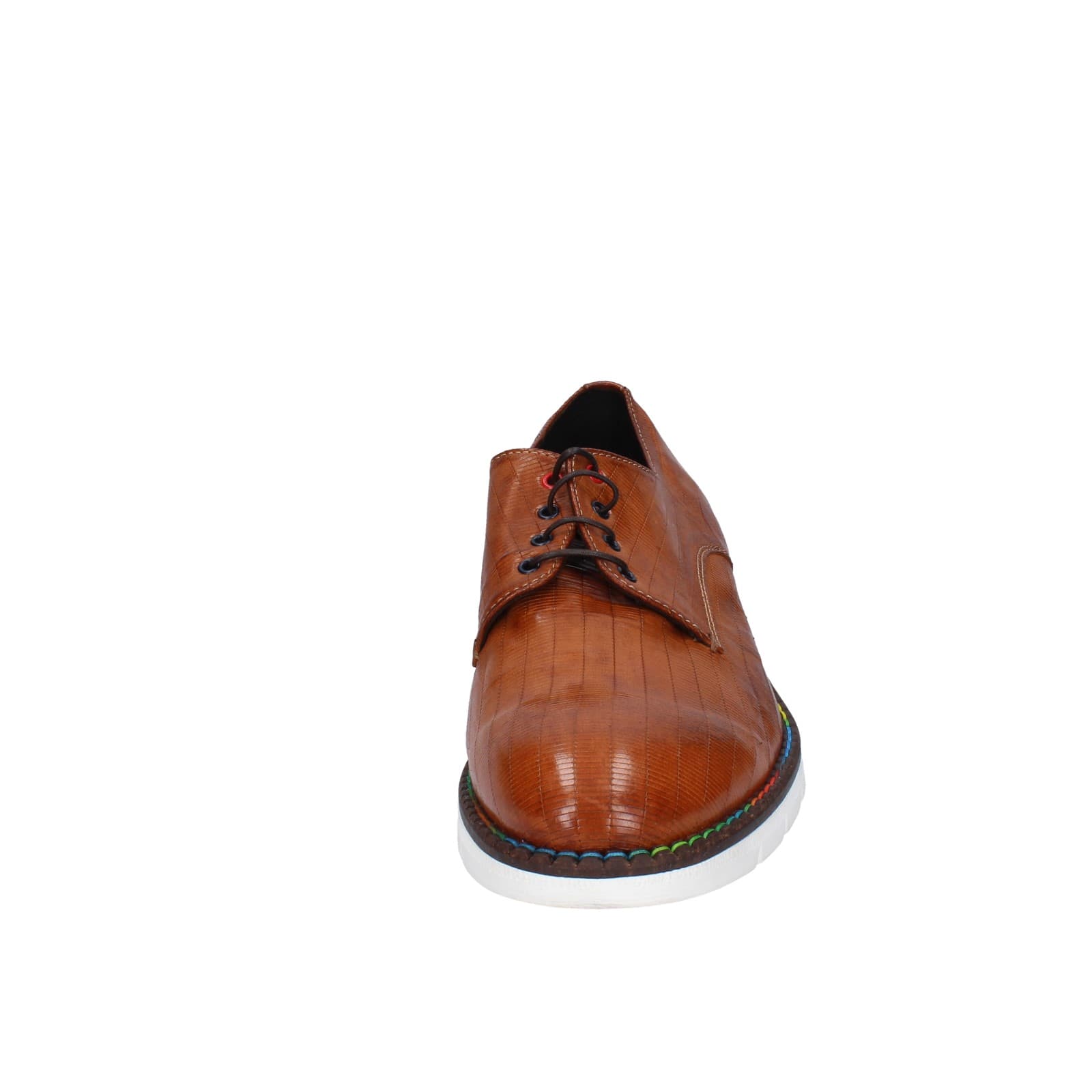 Scarpe Uomo EVEET Classiche Marrone Pelle EZ147