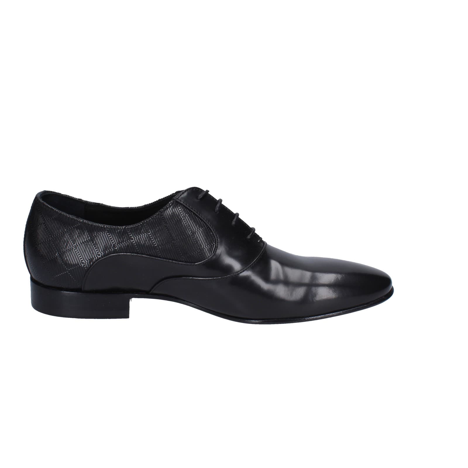 Scarpe Uomo EVEET Classiche Nero Pelle EZ113