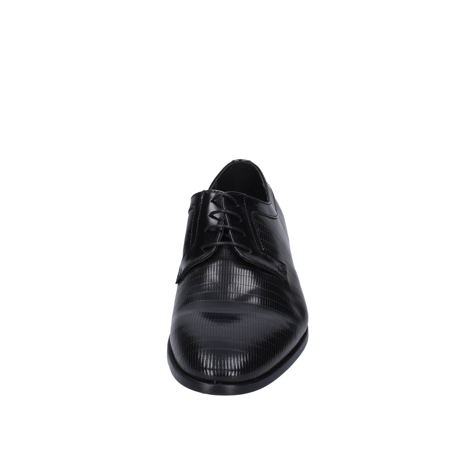 Scarpe Uomo EVEET Classiche Nero Pelle EZ116