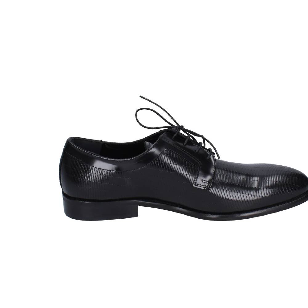 Scarpe Uomo EVEET Classiche Nero Pelle EZ164