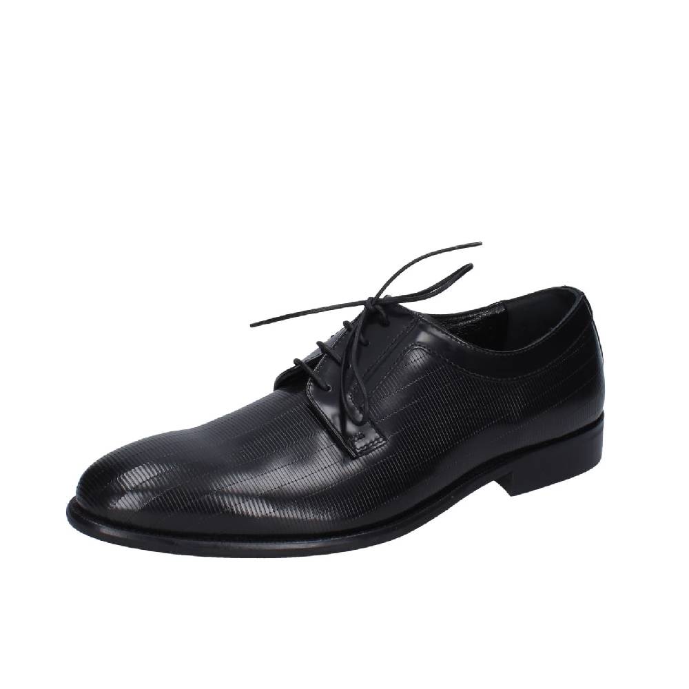 scarpe uomo EVEET classiche nero pelle EZ164