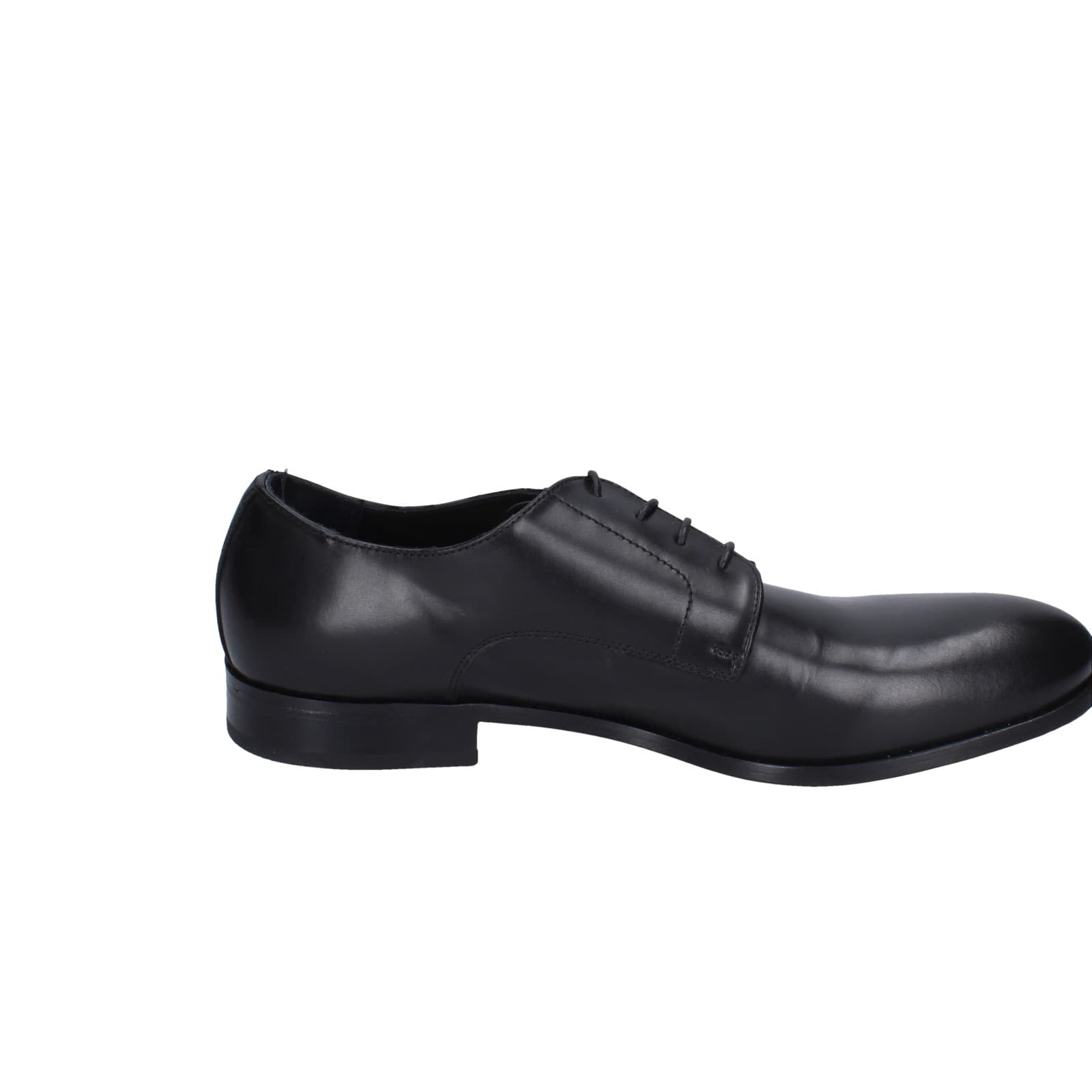 Scarpe Uomo EVEET Classiche Nero Pelle EZ180