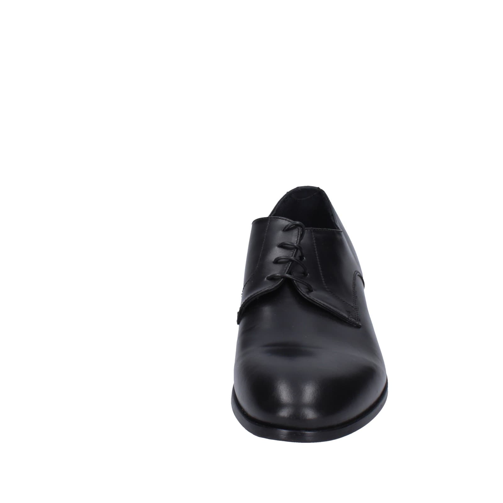 Scarpe Uomo EVEET Classiche Nero Pelle EZ180