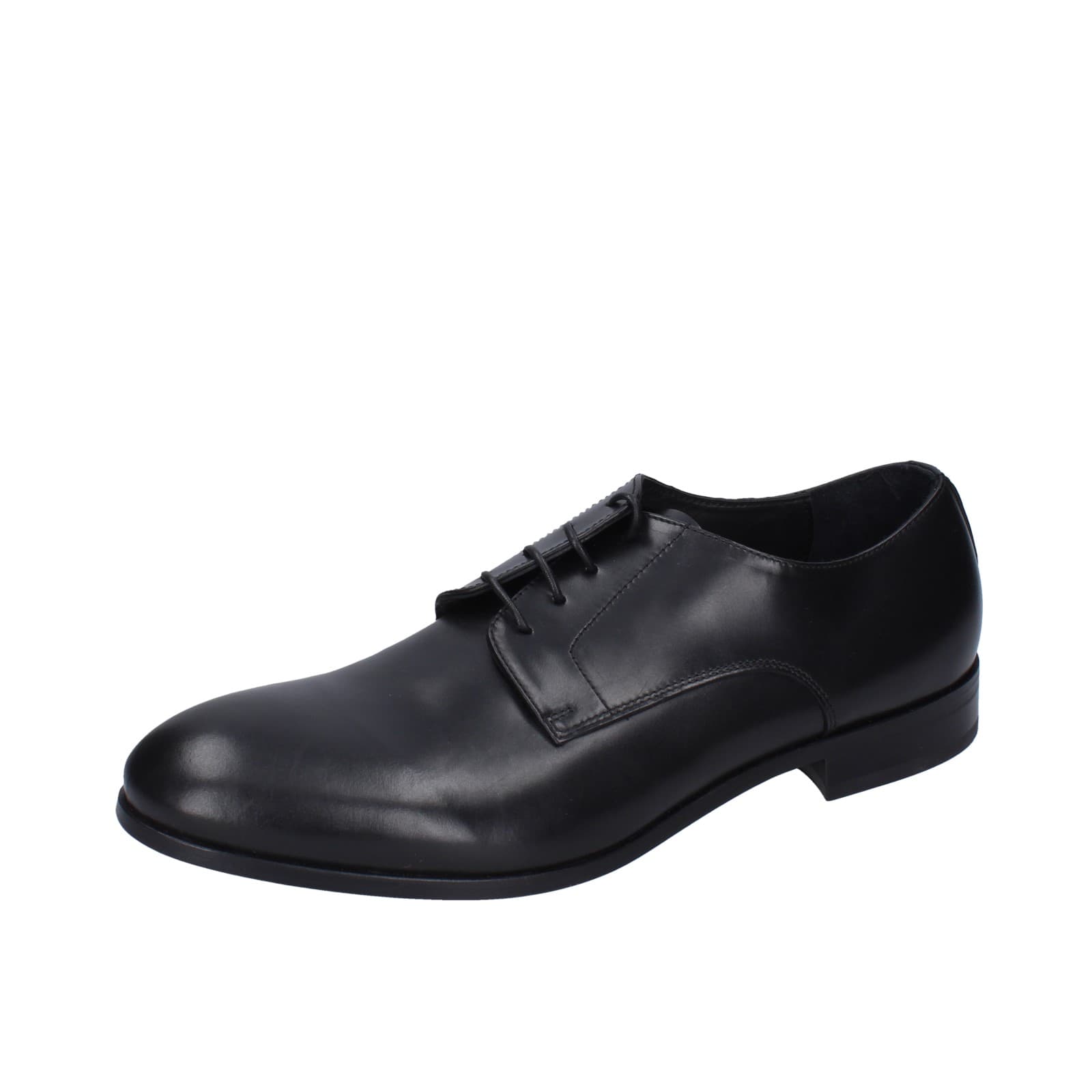 scarpe uomo EVEET classiche nero pelle EZ180