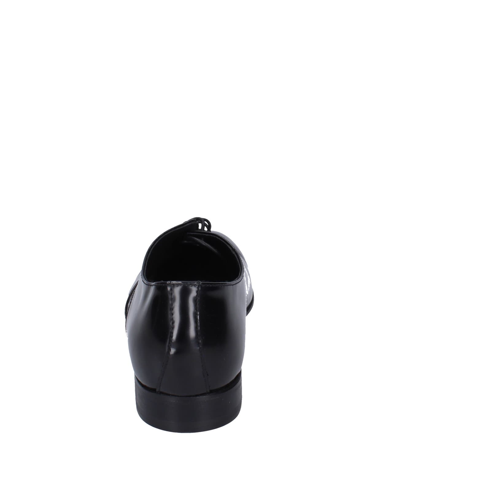 Scarpe Uomo EVEET Classiche Nero Pelle EZ217