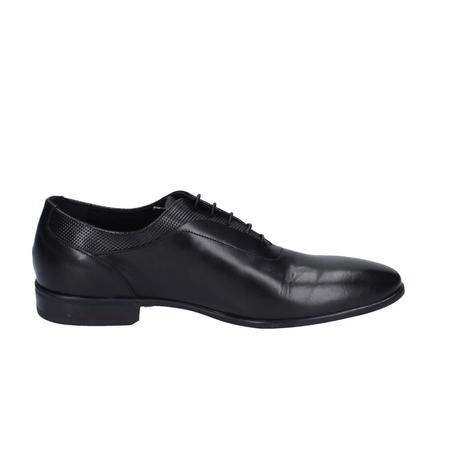 Scarpe Uomo EVEET Classiche Nero Pelle EZ92