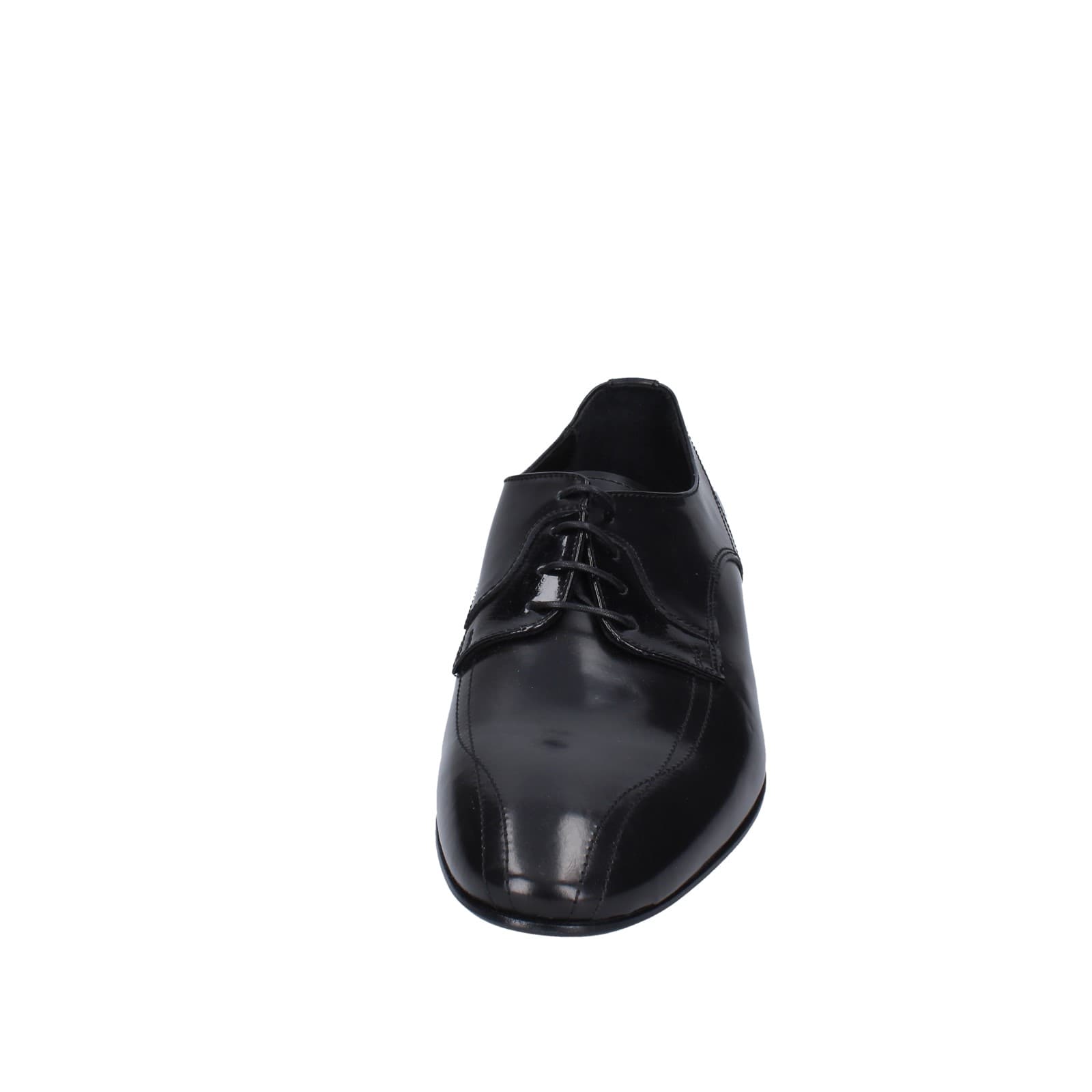 Scarpe Uomo EVEET Classiche Nero Pelle Lucida 19409 EZ158