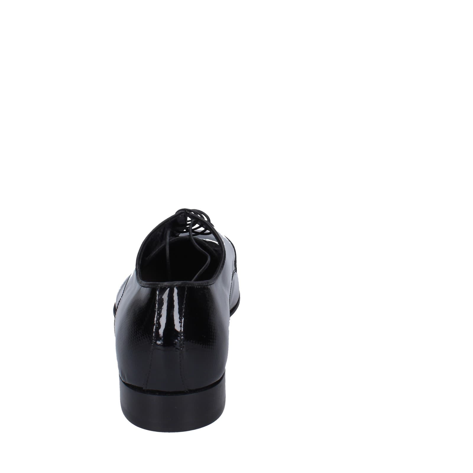 Scarpe Uomo EVEET Classiche Nero Pelle Lucida EZ155