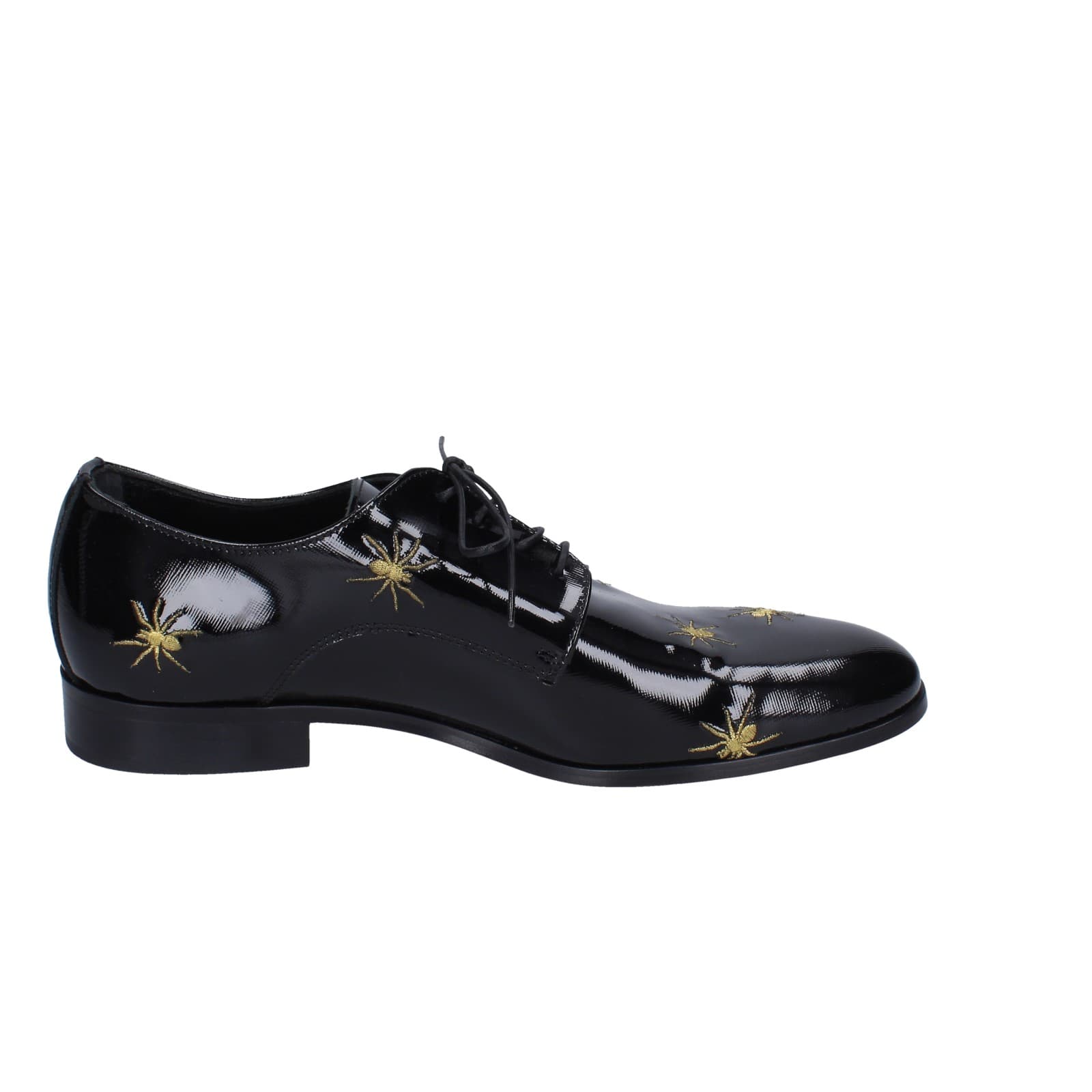 Scarpe Uomo EVEET Classiche Nero Vernice EZ124