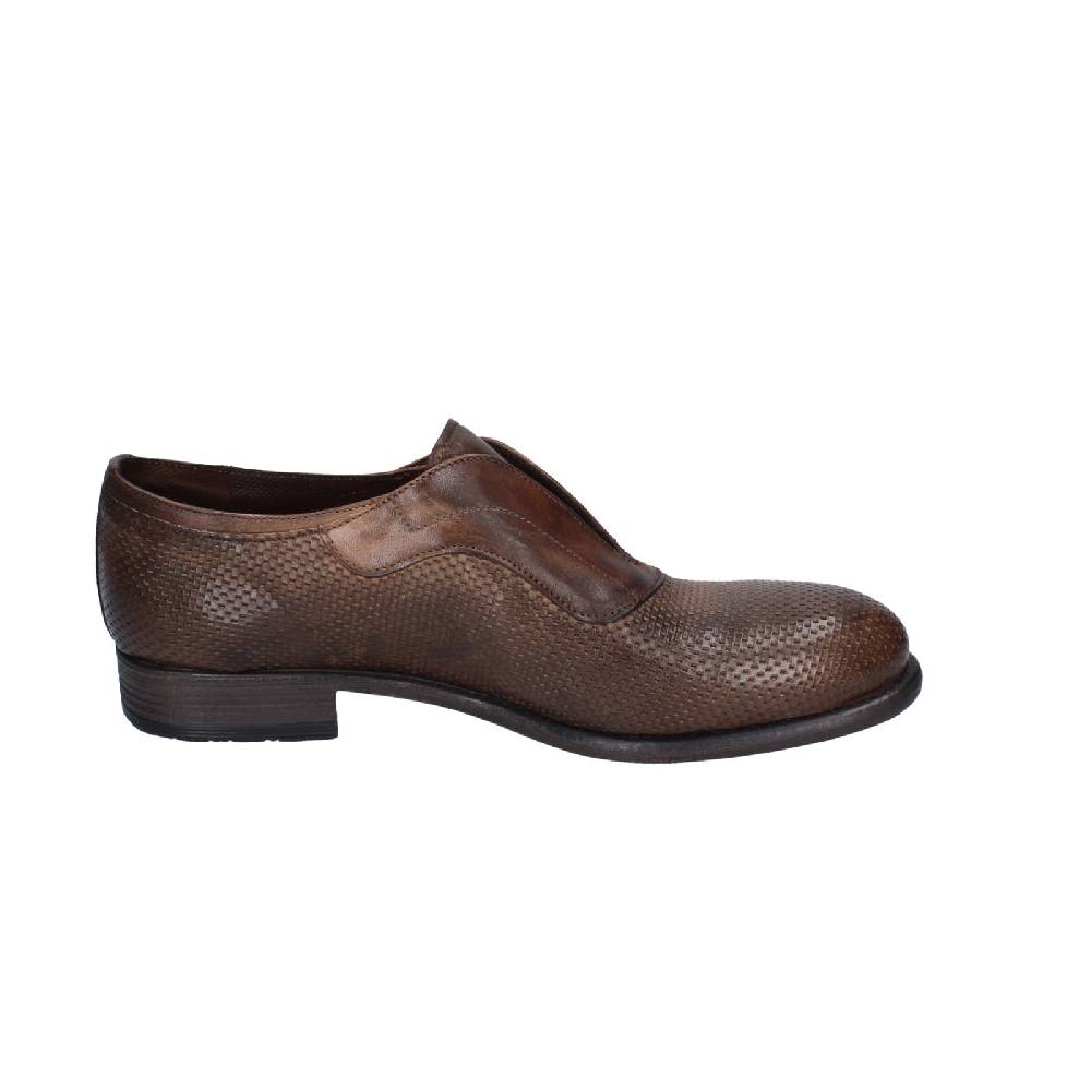 Scarpe Uomo EVEET Mocassini Marrone Pelle 20150 EZ160