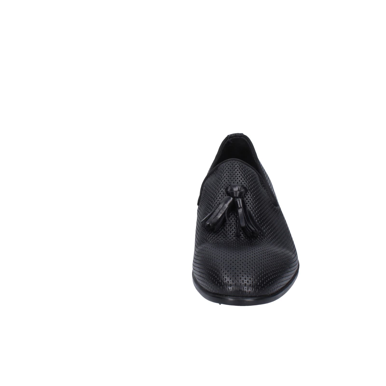 Scarpe Uomo EVEET Mocassini Nero Pelle EZ224