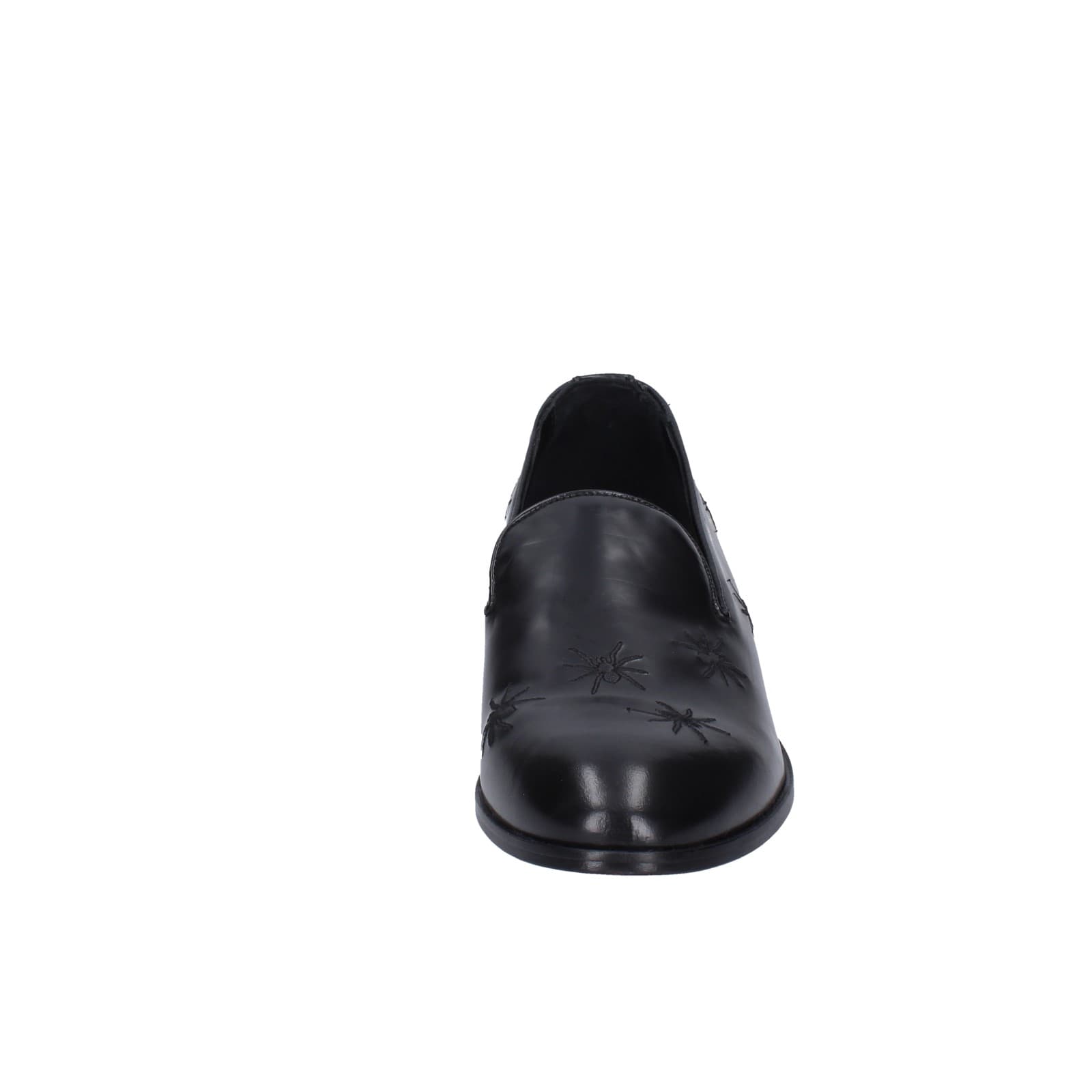 Scarpe Uomo EVEET Mocassini Nero Pelle EZ231