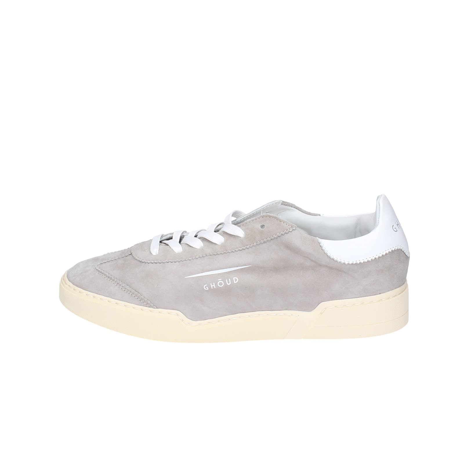 Scarpe Uomo GHOUD VENICE Sneakers Grigio Camoscio EY40