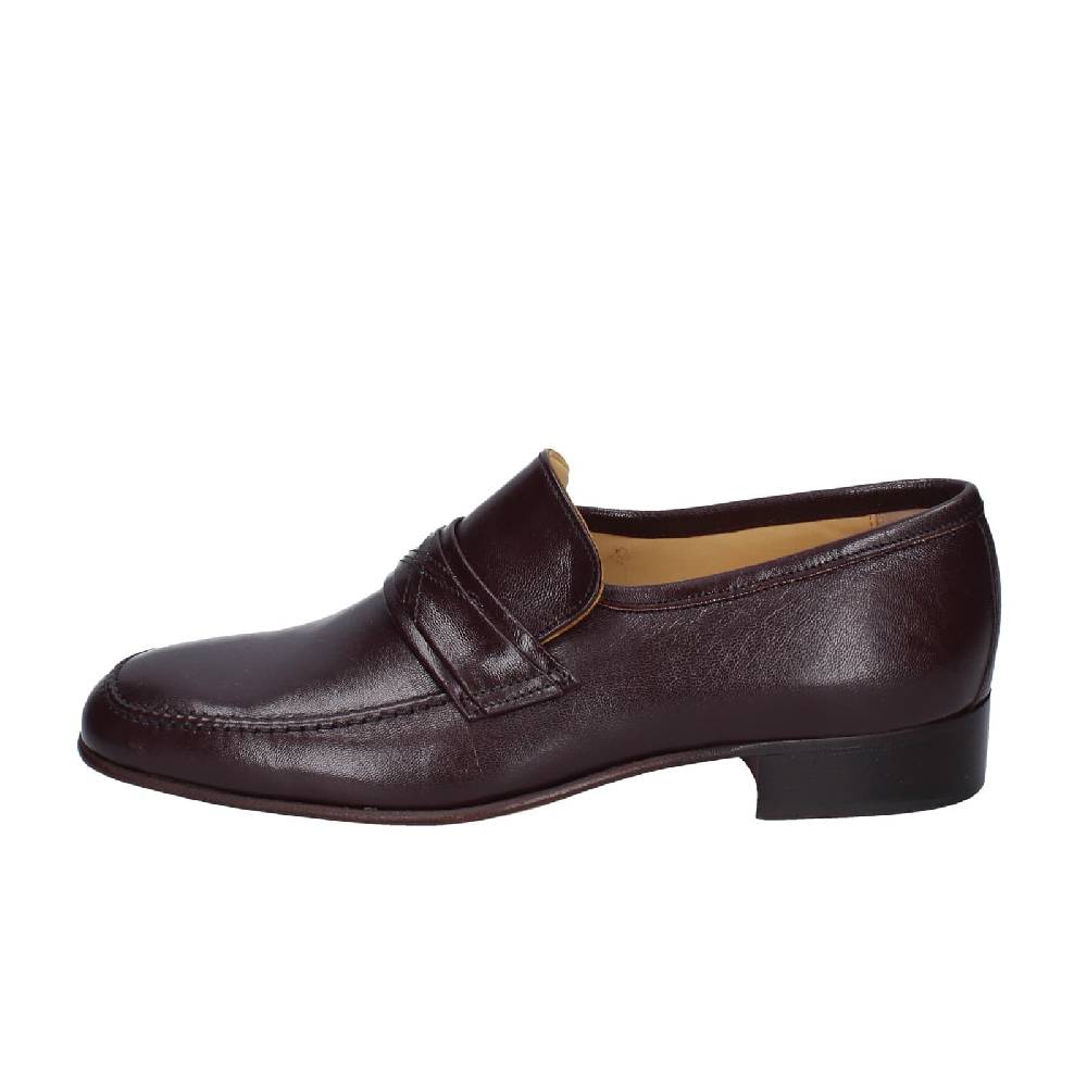 Scarpe Uomo HENRY LOGAN Mocassini Marrone Pelle EY166