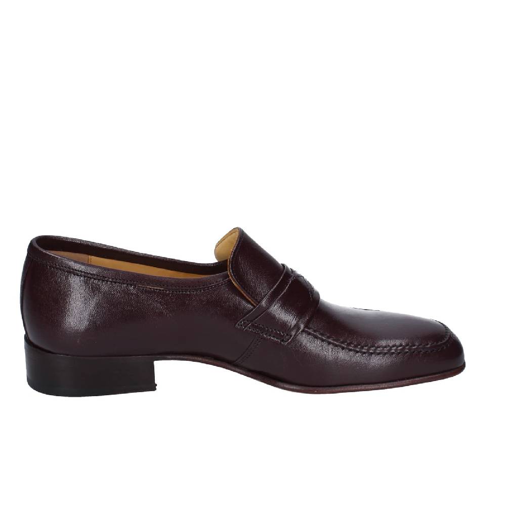 Scarpe Uomo HENRY LOGAN Mocassini Marrone Pelle EY166