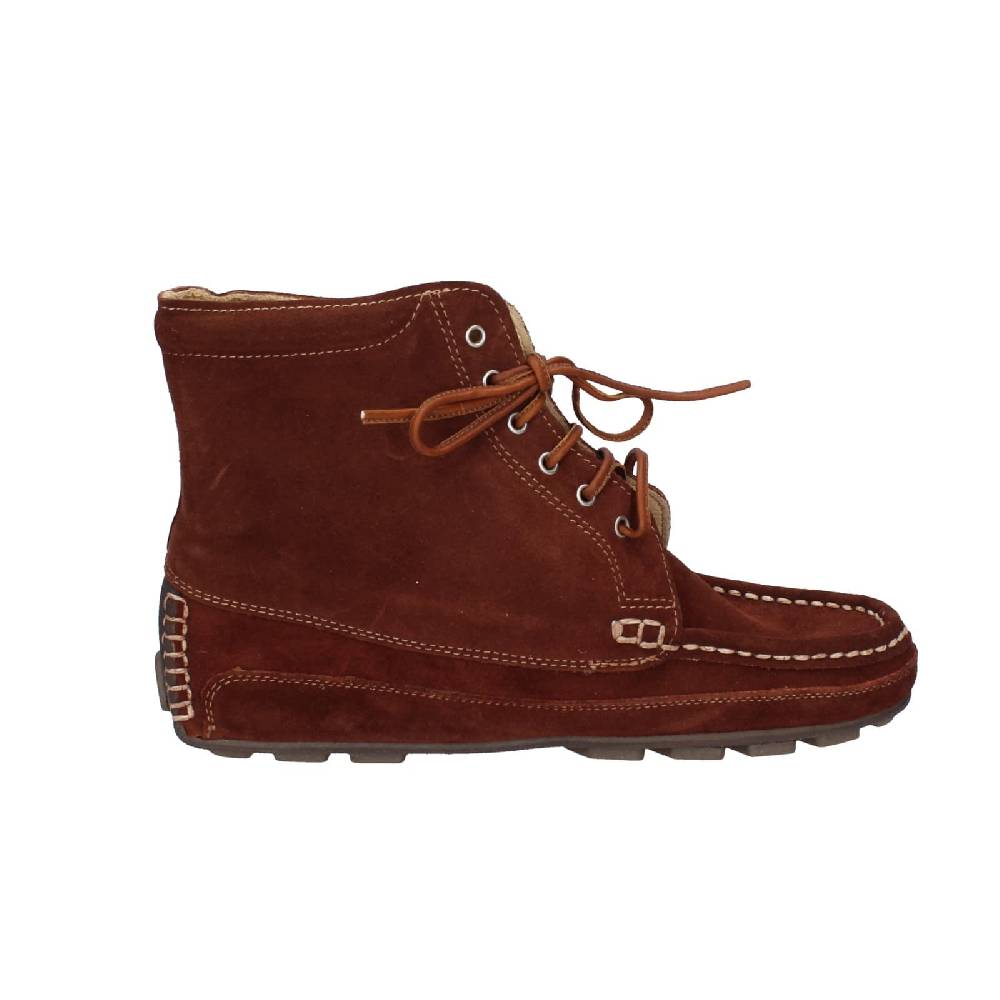 Scarpe Uomo HP HOUSE POWER Stivaletti Marrone Camoscio EY225