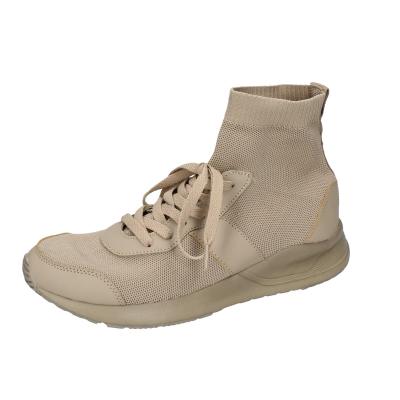 scarpe uomo KAZAR STUDIO stivaletti beige tessuto pelle sintetica BC736