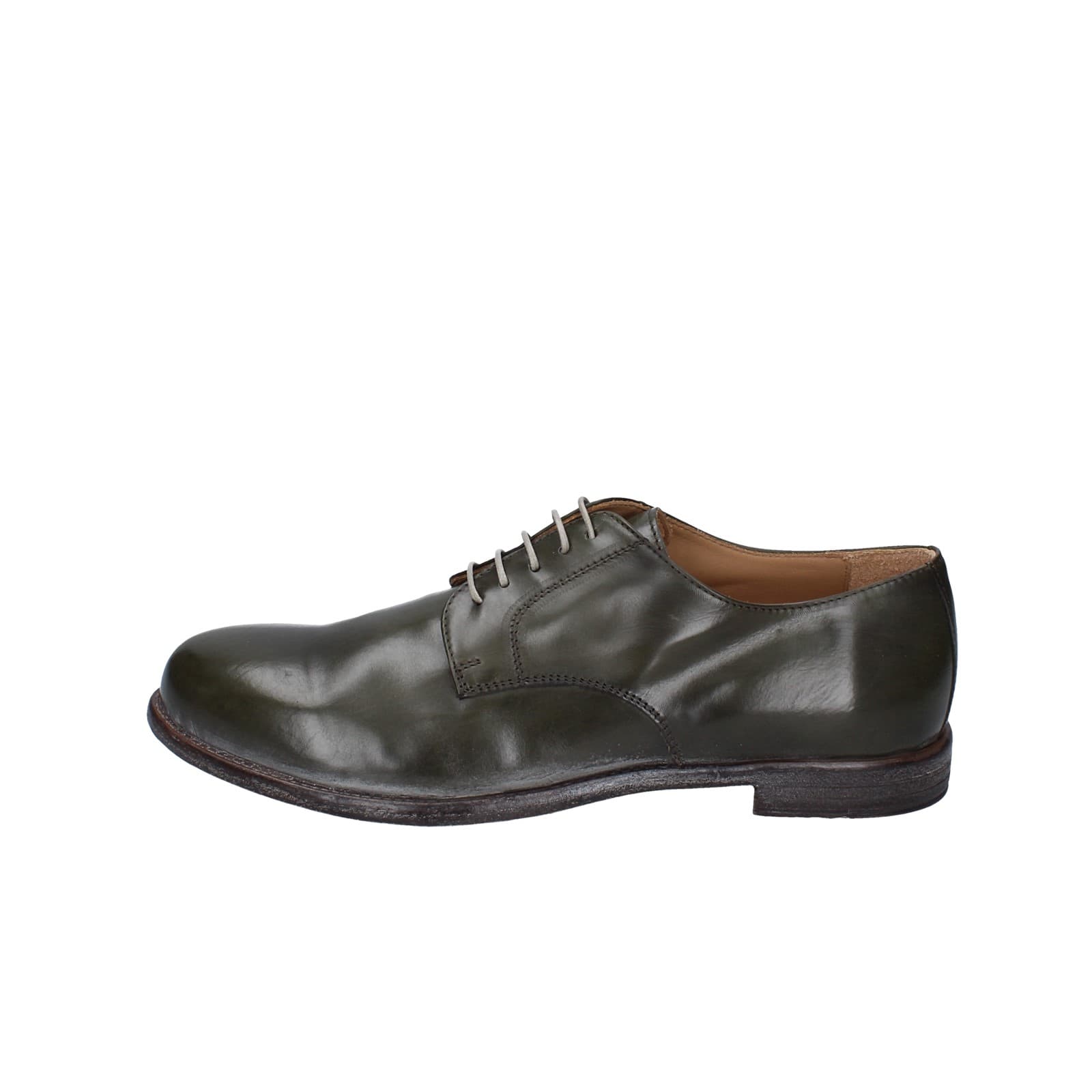 Scarpe Uomo MOMA Classiche Verde Pelle 2AS433-MU EY448