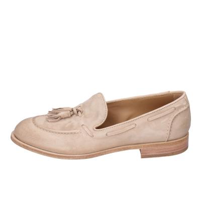 Scarpe Uomo MOMA Mocassini Beige Camoscio 2FS410-OW BC37
