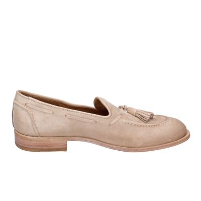 Scarpe Uomo MOMA Mocassini Beige Camoscio 2FS410-OW BC37