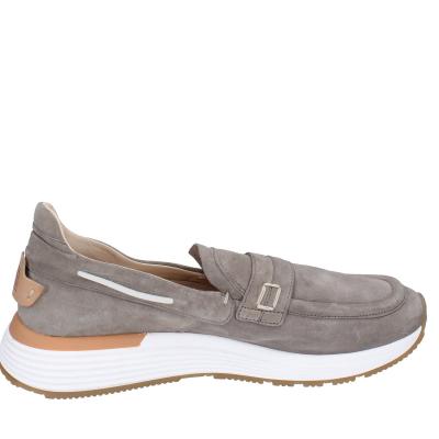 Scarpe Uomo MOMA Mocassini Grigio Camoscio 4FS413-CRPI BC99