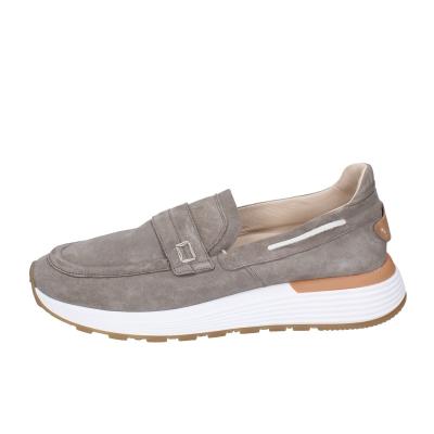 Scarpe Uomo MOMA Mocassini Grigio Camoscio 4FS413-CRPI BC99