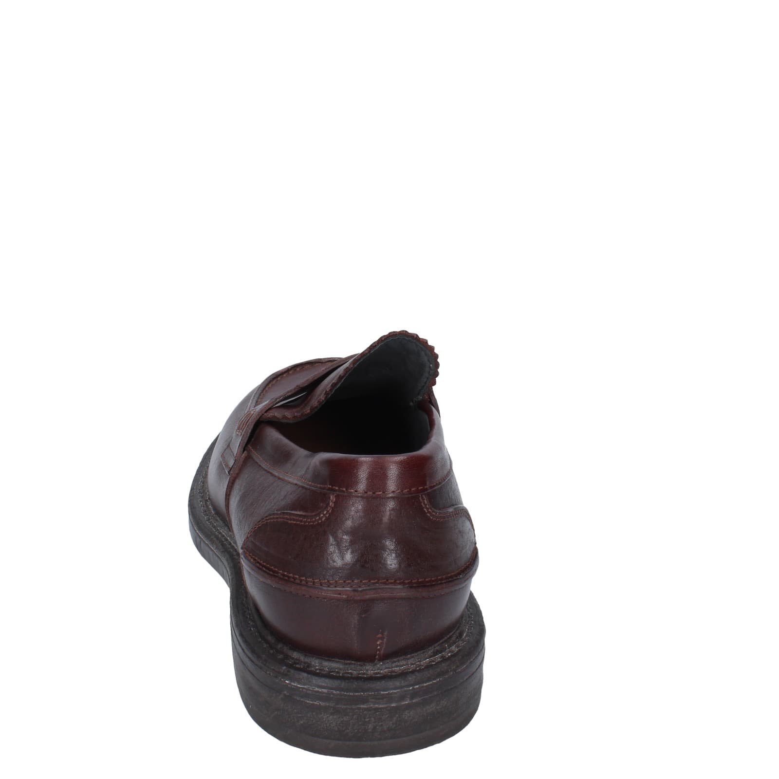 Scarpe Uomo MOMA Mocassini Marrone Pelle 65305E EY516