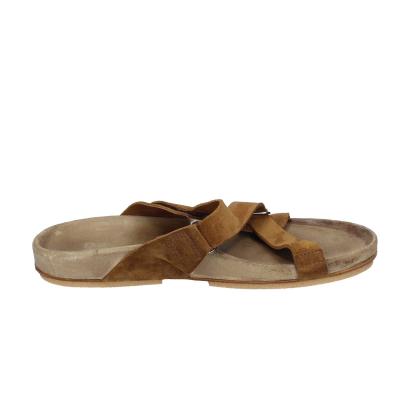 Scarpe Uomo MOMA Sandali Marrone Camoscio 2GS458-K0B BC112