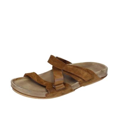 scarpe uomo MOMA sandali marrone camoscio 2GS458-K0B BC112