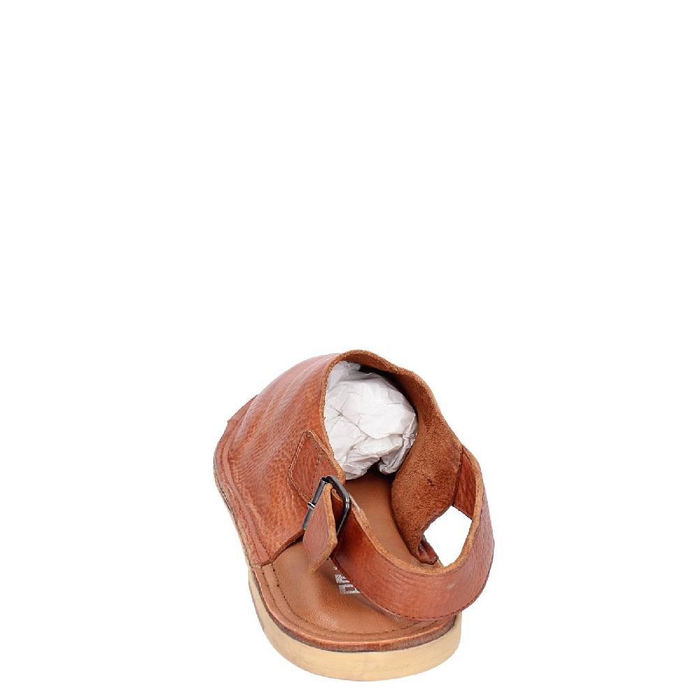 Scarpe Uomo MOMA Sandali Marrone Pelle 20401G VINTAGE EX389