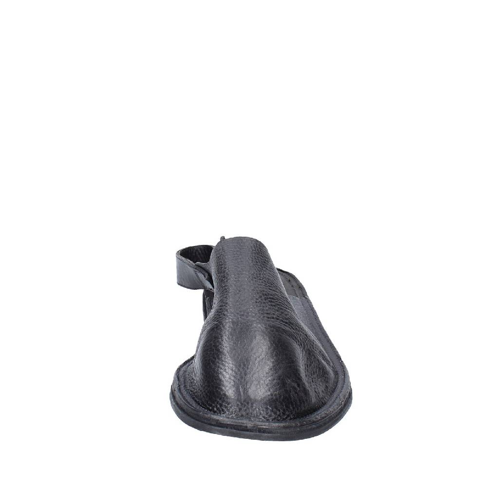 Scarpe Uomo MOMA Sandali Nero Pelle 20401G VINTAGE EX392