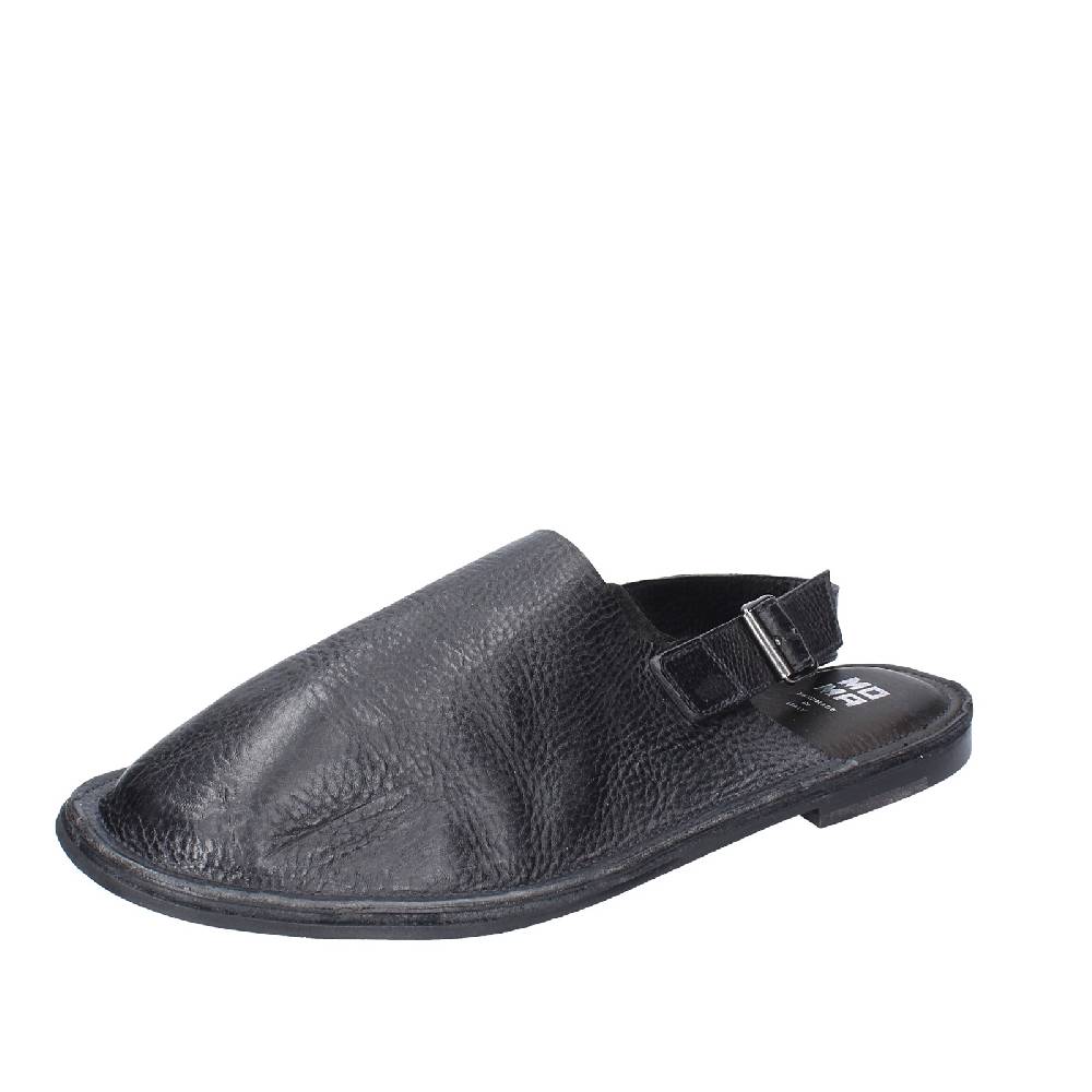 scarpe uomo MOMA sandali nero pelle 20401G VINTAGE EX392