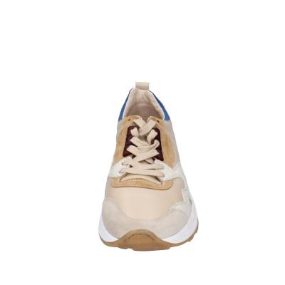 Scarpe Uomo MOMA Sneakers Beige Pelle Blu 4AS401-CRP BC260