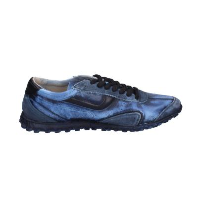 Scarpe Uomo MOMA Sneakers Blu Pelle PER001-PER13 BC106