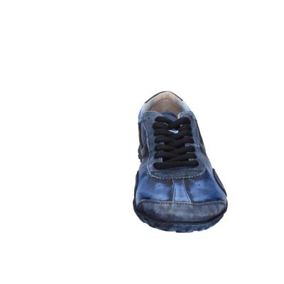 Scarpe Uomo MOMA Sneakers Blu Pelle PER001-PER13 BC106