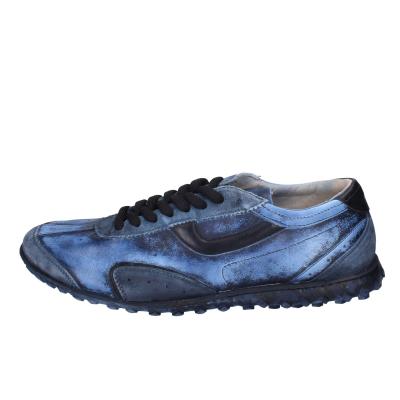 Scarpe Uomo MOMA Sneakers Blu Pelle PER001-PER13 BC106