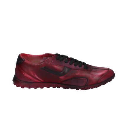 Scarpe Uomo MOMA Sneakers Bordeaux Pelle PER001-PER11 BC744