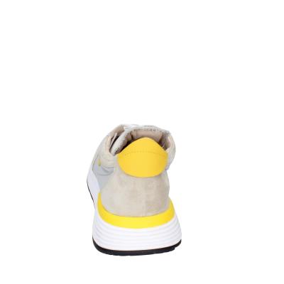 Scarpe Uomo MOMA Sneakers Grigio Tessuto Giallo Camoscio 4AS414-CRNA BC94